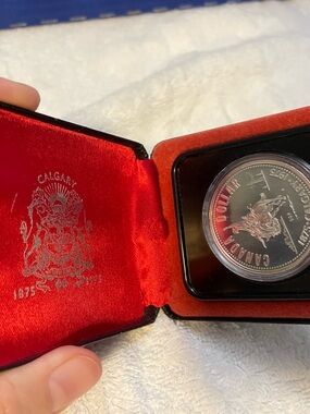 1975 Canadian Silver Dollar - Calgary Centennial
